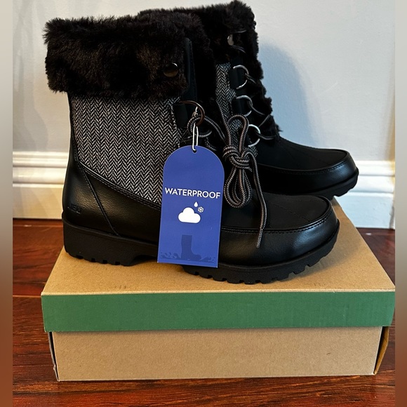 Jambu Shoes - Jumbu northgate waterproof faux fur lined boots size 6,5; 7